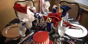 4th of july tablescape