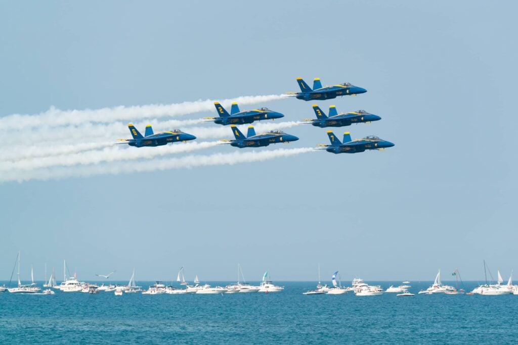 Blue Angels at the Chicago Air and Water Show