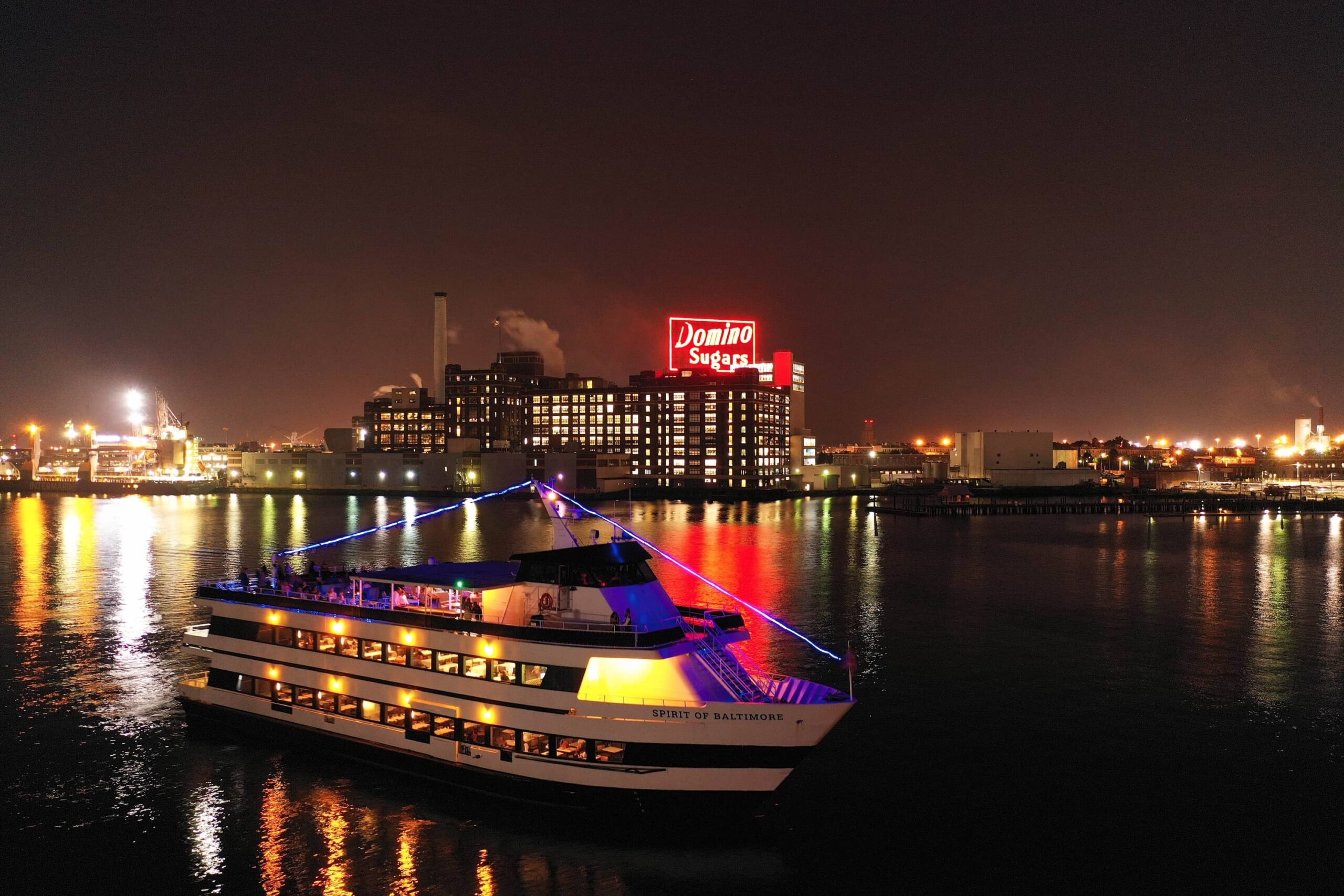 City Cruises Vessel on Baltimore's Inner Harbor