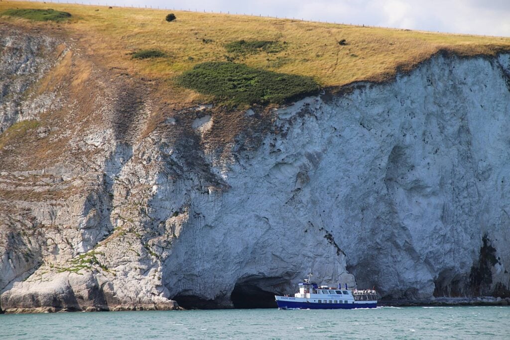 Jurassic Coast with City Cruises Boat in Poole, UK