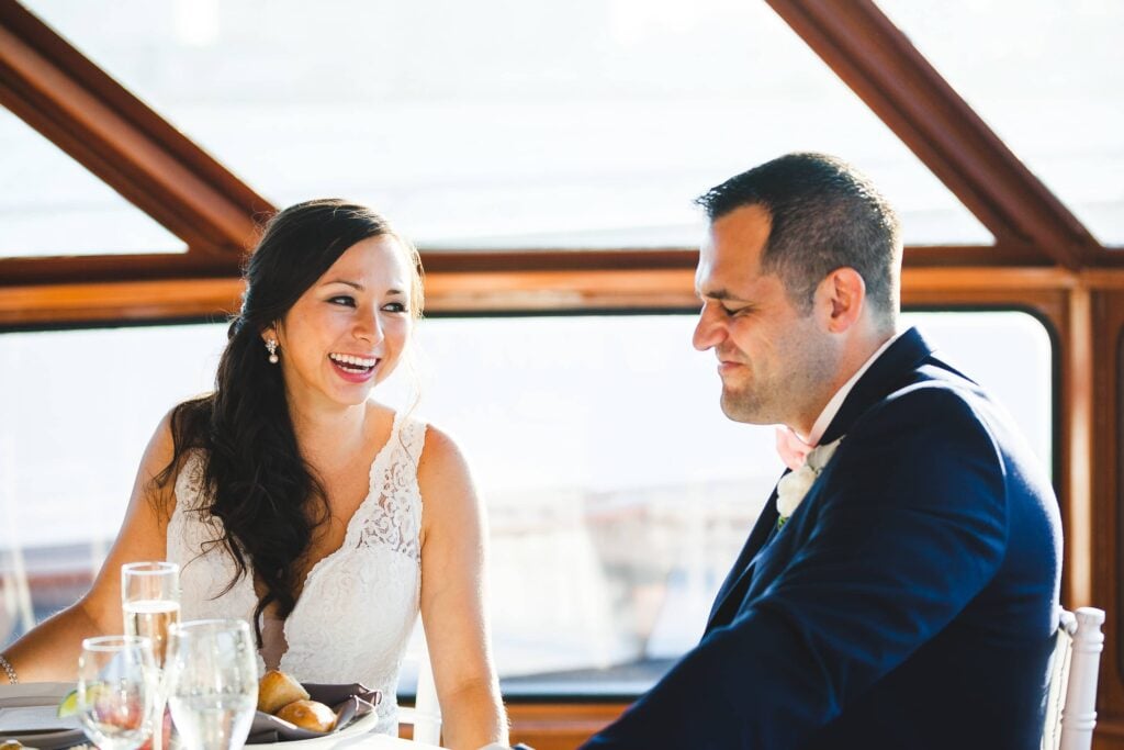 Brunch Wedding in Boston with City Cruises