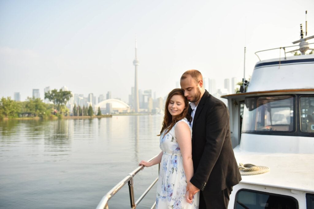 Wedding in Toronto with City Cruises