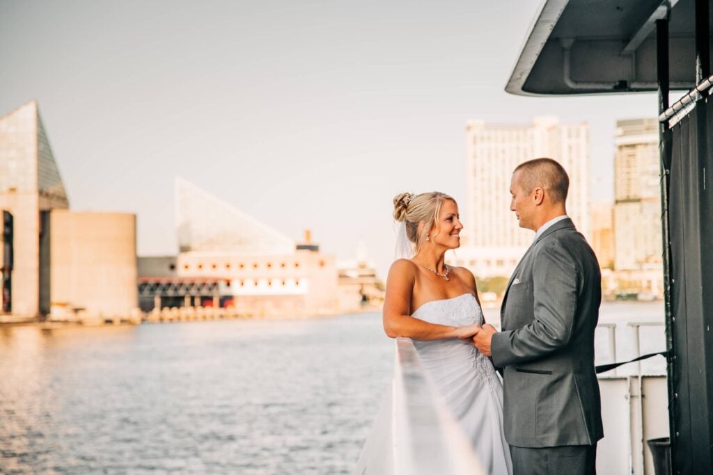 Wedding on the water with City Cruises