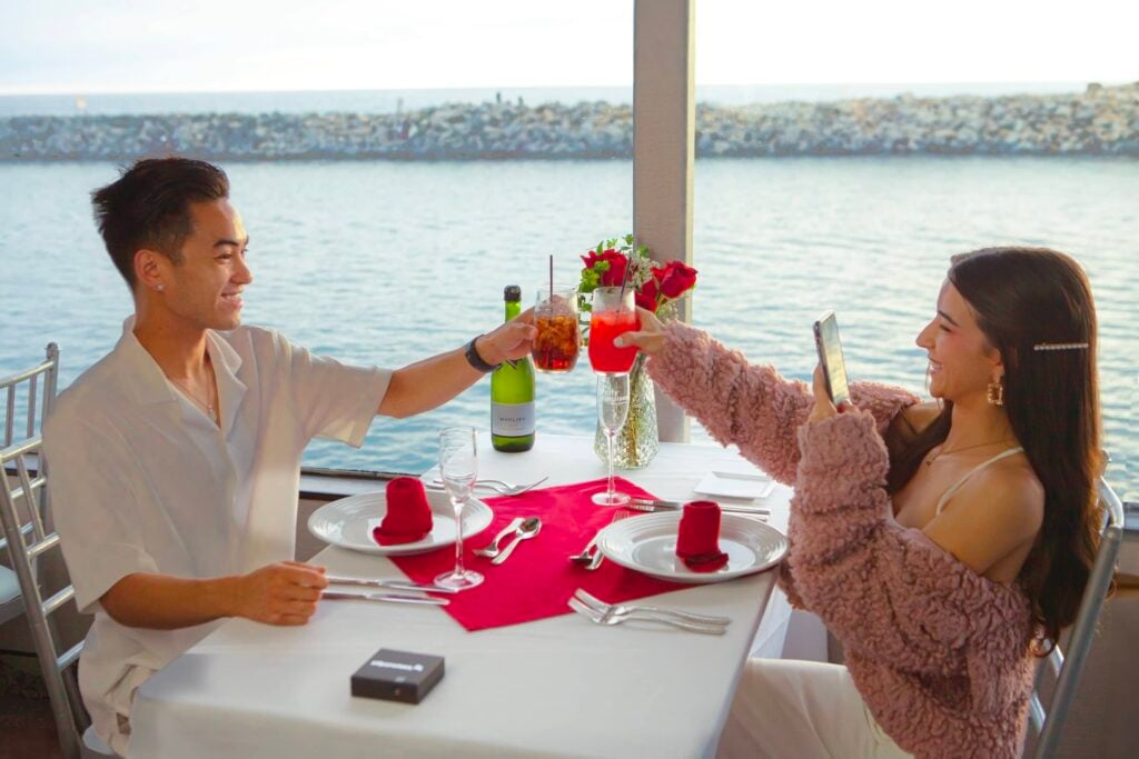 Newport Beach Couple on City Cruises