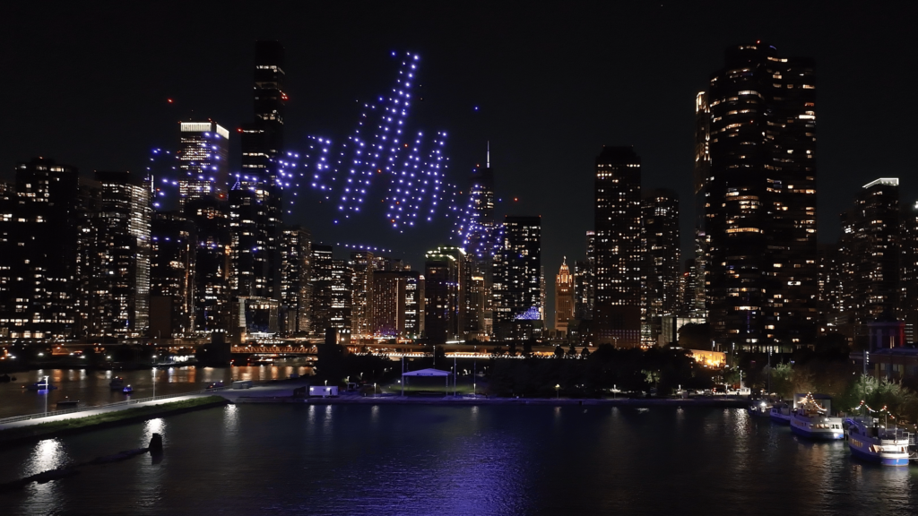 Drone Show in Chicago at Navy Pier