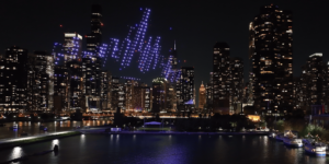 Drone Show in Chicago at Navy Pier