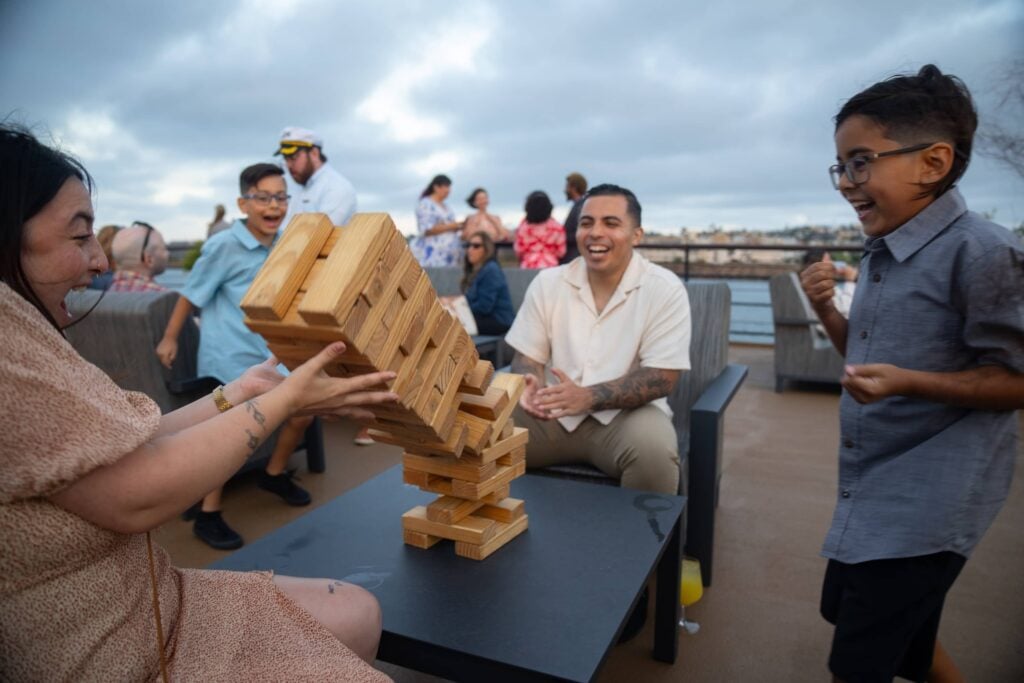 Celebrating on a City Cruises vessel in the Los Angeles area