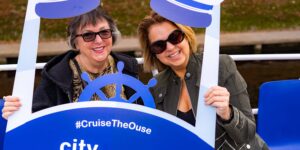 Friends and Colleagues on City Cruises vessel in York