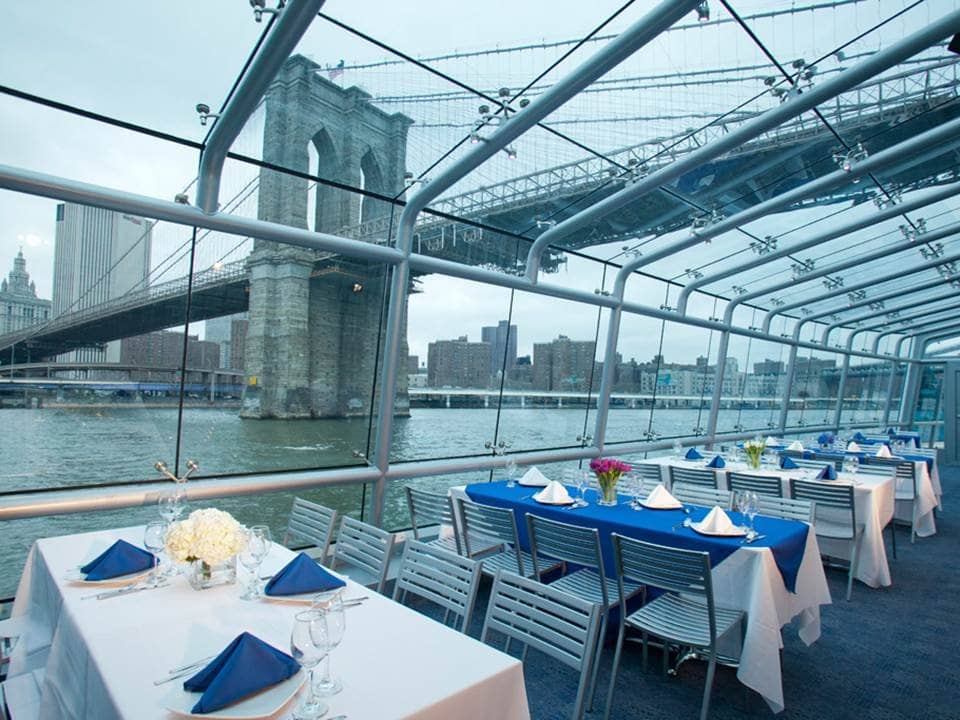 Interior of Bateaux vessel in NYC