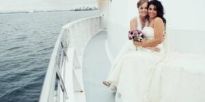 Wedding on the water in Los Angeles with City Cruises