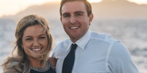 Couple celebrating their anniversary onboard City Cruises in Berkeley