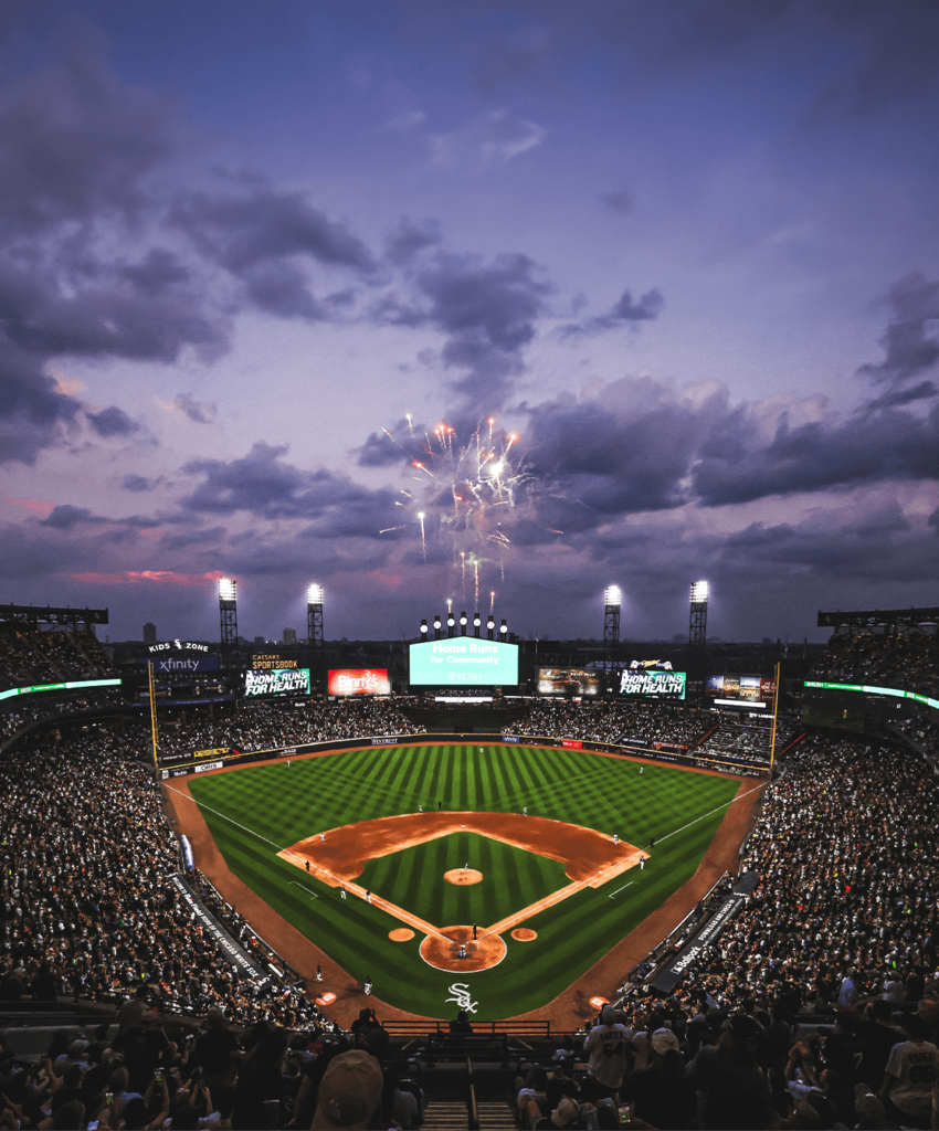 Rate Field, home of the Chicago White Sox