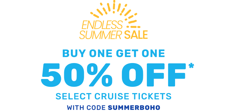 Buy One Get One 50% off Select Cruises